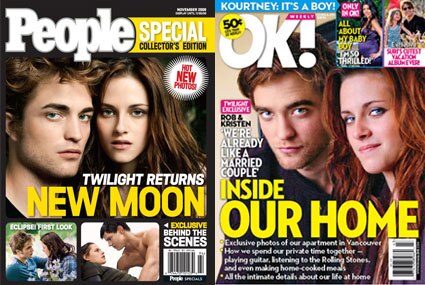 Robert Pattinson, Kristen Stewart, Ok Magazine, People Magazine
