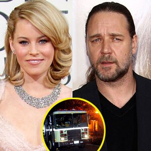 Russel Crowe, Elizabeth Banks, Fire Truck