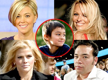 Kate Gosselin, Pamela Anderson, Anna Nicole Smith, Jon Gosselin, Falcon Heene