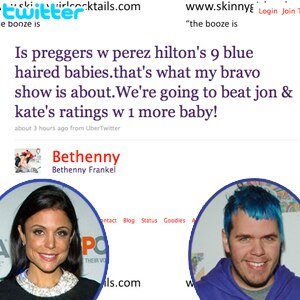 Bethenny Frankel, Perez Hilton, Twitter 