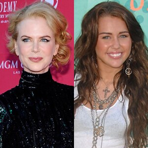 Nicole Kidman, Miley Cyrus