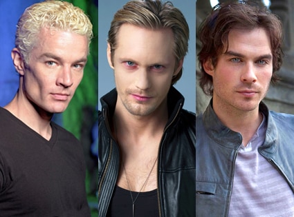 James Marsters, Buffy the Vampire Slayer, Alexander Skarsgard, True Blood, Ian Somerhalder, The Vampire Diaries