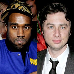 Kanye West, Zach Braff