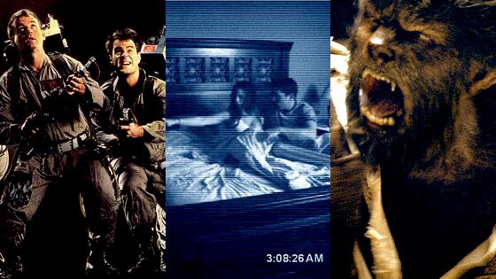 Bill Murray, Dan Aykroyd, Ghostbusters, Paranormal Activity, Benicio Del Toro, Wolfman