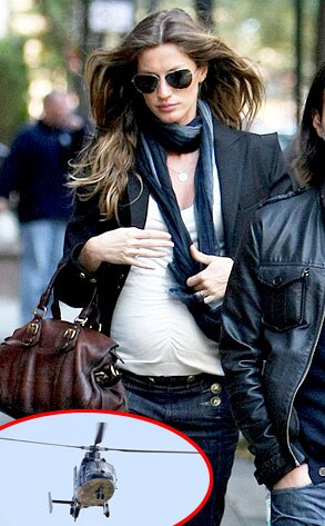Gisele Bundchen, Helicopter