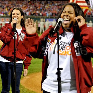Lea Michele, Amber Riley
