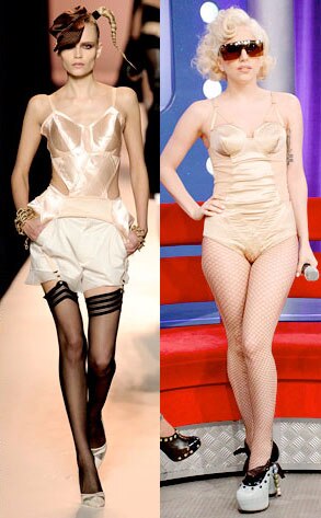 Natasha Poly, Jean-Paul Gaultier Model, Lady Gaga