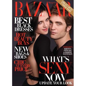 Robert Pattinson, Kristen Stewart, Harpers Bazaar