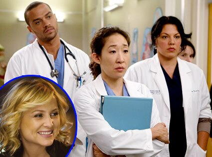 Grey's Anatomy, Jesse Williams, Sandra Oh, Sara Ramirez, Jessica Capshaw