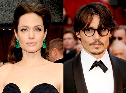 Vanessa Paradis And Johnny Depp Kissing. Angelina Jolie, Johnny Depp