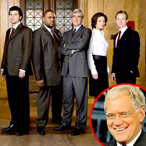 Law and Order Cast, David Letterman