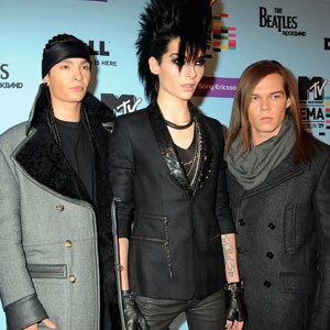 Gustav Schaefer; Tom Kaulitz; Bill Kaulitz; Georg Listing , Tokio Hotel