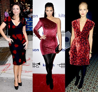 Julia Louis-Dreyfus, Kim Kardashian, Jessica Alba