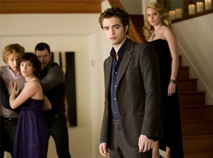 Robert Pattinson, Jackson Rathbone, Ashley Greene, Kellan Lutz, Nikki Reed, New Moon