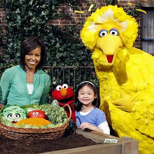 Michelle Obama, Sesame Street