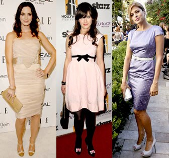 Emily Blunt, Zooey Deschanel, Eva Mendes