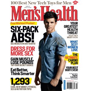 Taylor Lautner, Mens Health