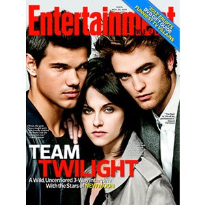 Entertainment Weekly, Cover, Robert Pattinson, Kristen Stewart, Taylor Lautner