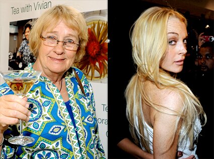Kathryn Joosten, Lindsay Lohan