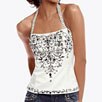 White House Black Market Embellished Bustier