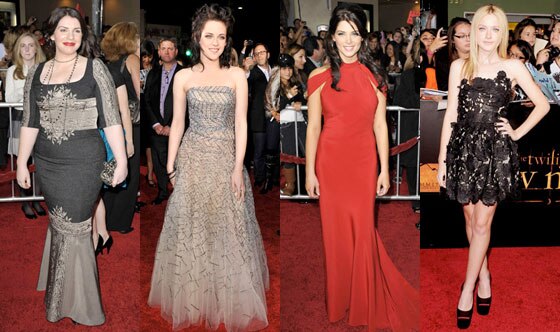 Stephanie Meyer, Kristen Stewart, Ashley Greene, Dakota Fanning
