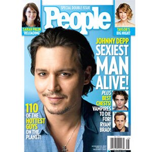Johnny Depp, People Magazine, Sexiest Man Alive