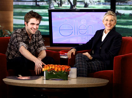 Robert Pattinson, Ellen DeGeneres