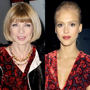 Anna Wintour, Jessica Alba