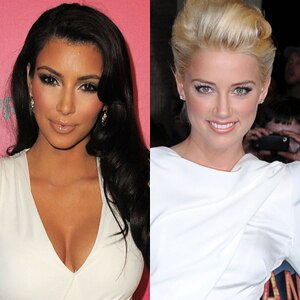Kim Kardashian, Amber Heard