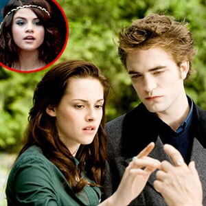 Twilight, New Moon, Robert Pattinson, Kristen Stewart, Selena Gomez