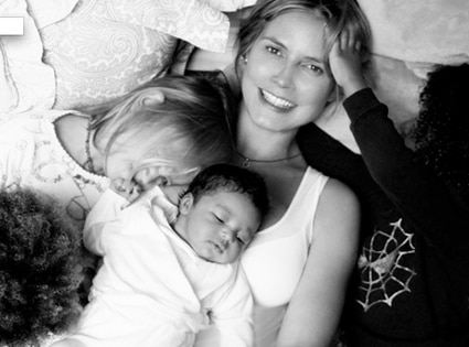 heidi klum children photos. including shots of Heidi