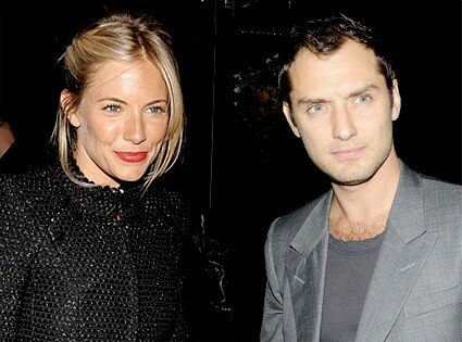 Sienna Miller, Jude Law