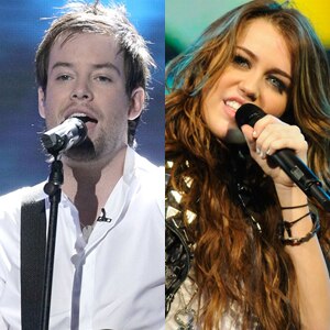 Miley Cyrus, David Cook