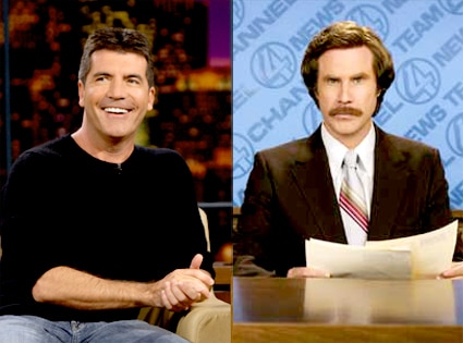 will ferrell anchorman. Simon Cowell, Will Ferrell,