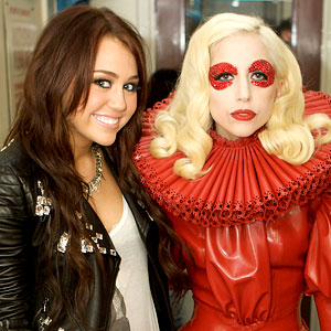Miley Cyrus, Lady Gaga