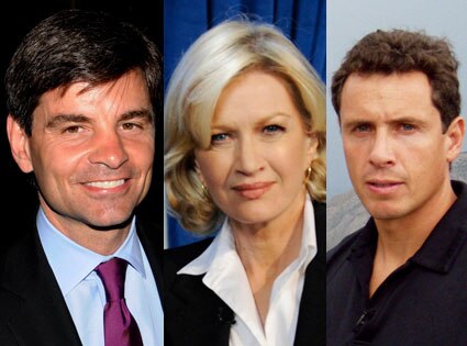 George Stephanopoulos, Diane Sawyer , Chris Cuomo 