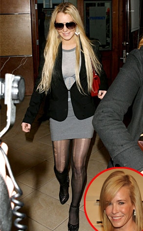 Lindsay Lohan, Chelsea Handler Lindsay Lohan, Chelsea Handler