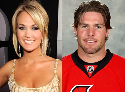 "I'm happy to confirm that Carrie Underwood is engaged to Mike Fisher, 
