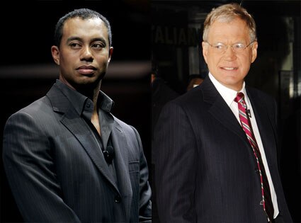 Tiger Woods, David Letterman