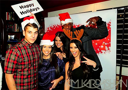 Robert Kardashian, Kourtney Kardashian, Khloe Kardashian Odom, Lamar Odom, Kim Kardashian