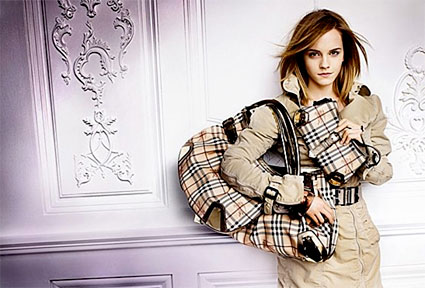 Emma Watson Burberry Ad Mario Testino Courtesy of Burberry