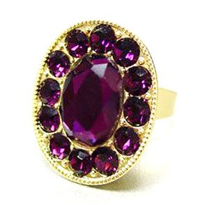 Bella Dawn Purple Ring