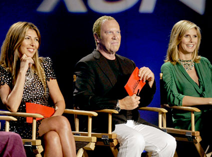 Nina Garcia, Michael Kors, Heidi Klum, Project Runway