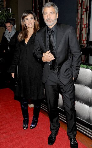 Elisabetta Canalis, George Clooney