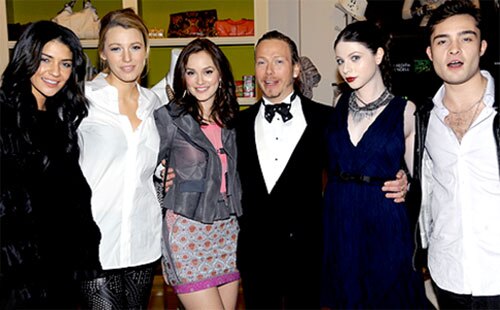 Jessica Szohr, Blake Lively, Leighton Meester, Eric Daman,Michelle Trachtenberg, Ed Westwick