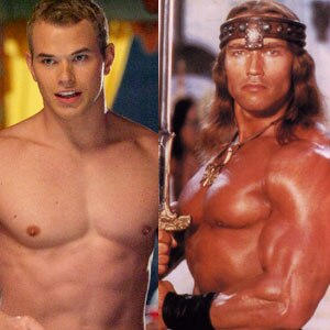 Kellan Lutz, Arnold Schwazengger