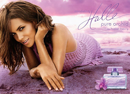 Halle Berry, Pure Orchid Ad