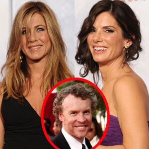 Jennifer Aniston, Sandra Bullock, Tate Donovan 
