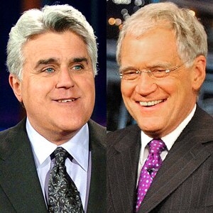 Jay Leno, David Letterman
