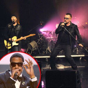 U2, Edge, Bono, Jay-Z